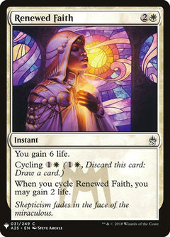 Renewed Faith (A25-31)