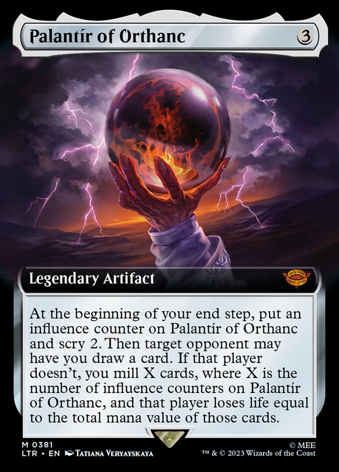 Palantír of Orthanc (Extended Art)