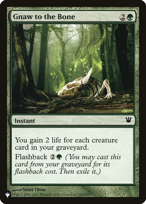 Gnaw to the Bone - Nonfoil