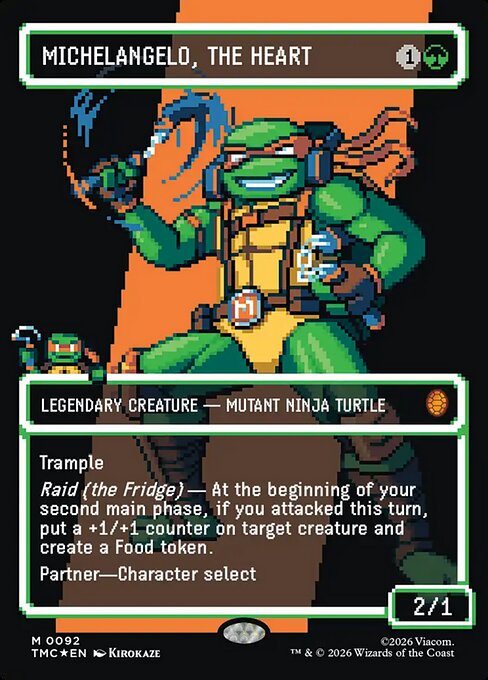 Michelangelo, the Heart - Nonfoil