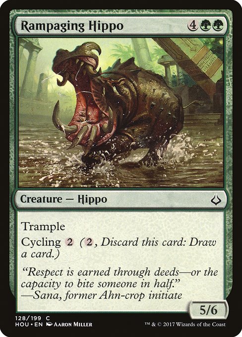 Rampaging Hippo - Nonfoil
