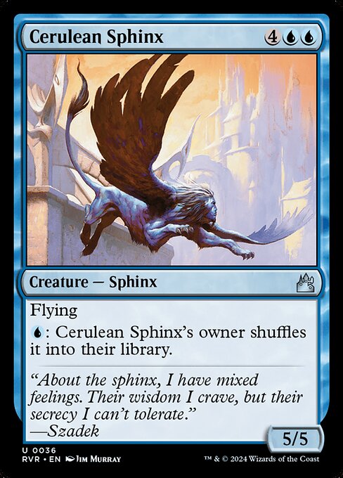 Cerulean Sphinx - Nonfoil