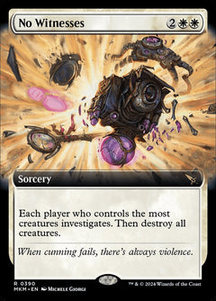 No Witnesses (Extended Art)