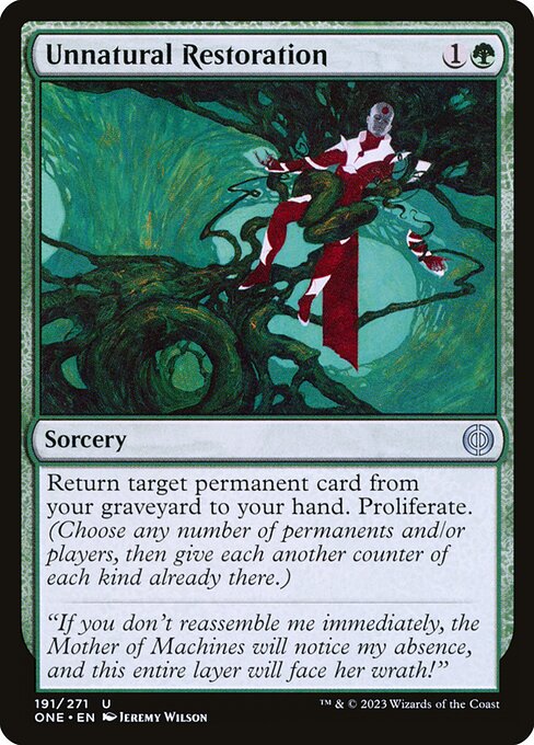 Unnatural Restoration - Nonfoil