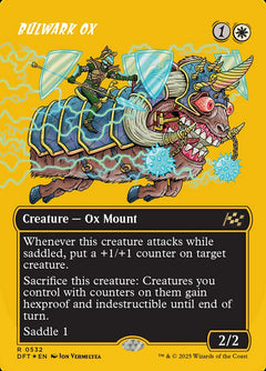 Bulwark Ox (Borderless - Gold Foil)