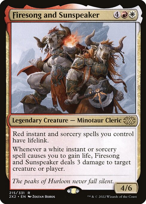 Firesong and Sunspeaker - Nonfoil