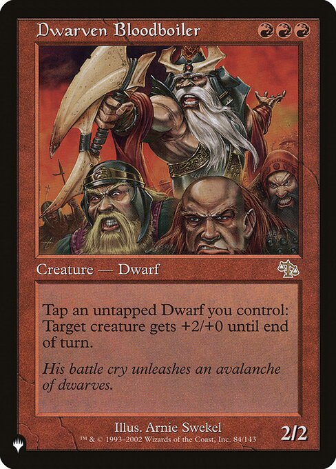 Dwarven Bloodboiler - Nonfoil