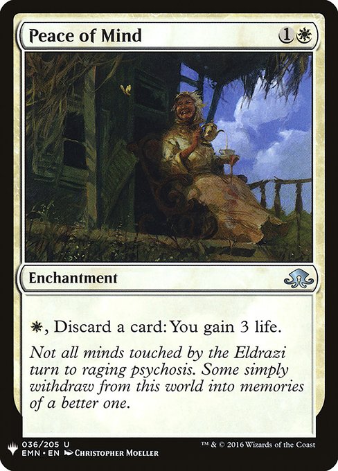 Peace of Mind - Nonfoil