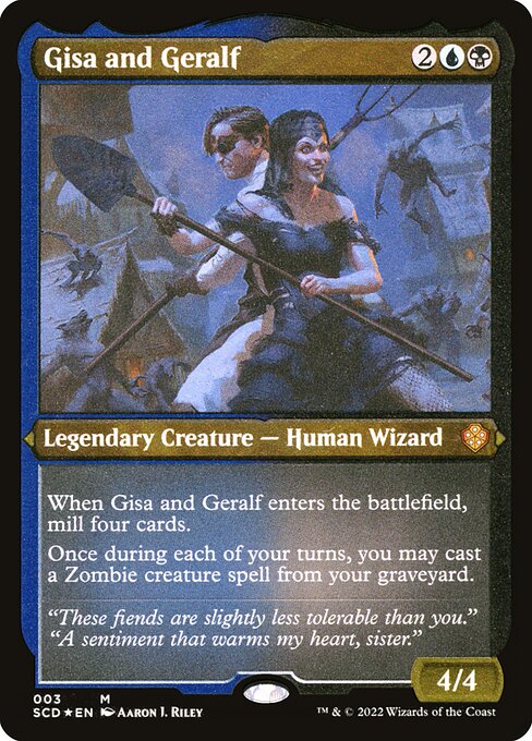 Gisa and Geralf - Etched