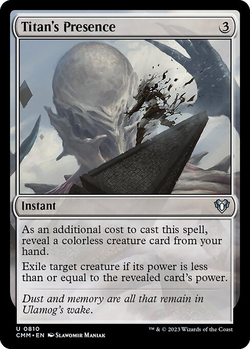 Titan's Presence - Nonfoil