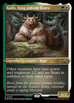 Kudo, King Among Bears (Etched Foil)