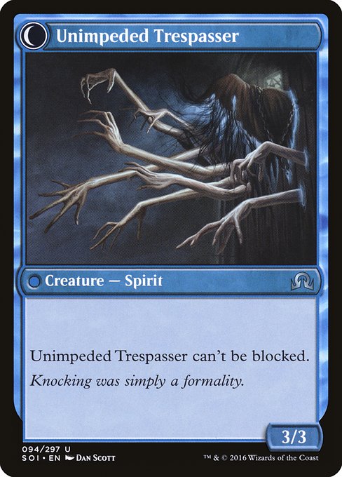 Unimpeded Trespasser (back)