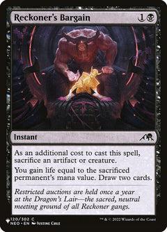 Reckoner's Bargain (NEO-120)