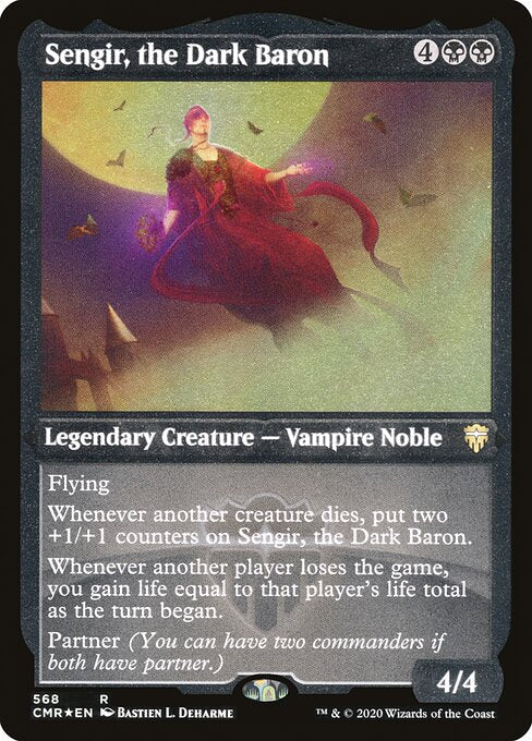 Sengir, the Dark Baron - Etched