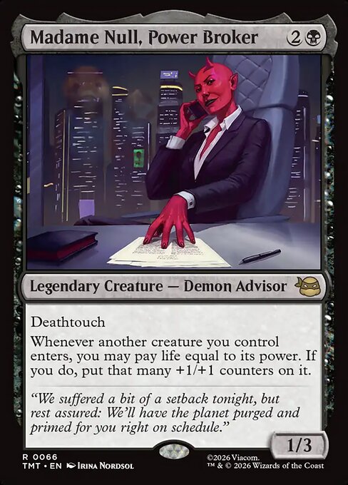 Madame Null, Power Broker - Nonfoil