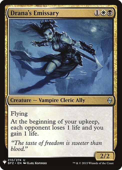 Drana's Emissary - Nonfoil