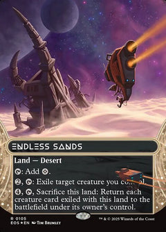 Endless Sands (Borderless - Galaxy Foil)