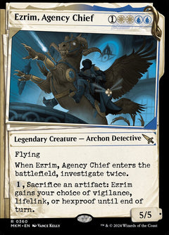 Ezrim, Agency Chief (Dossier Showcase)