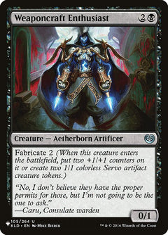Weaponcraft Enthusiast (KLD-105)
