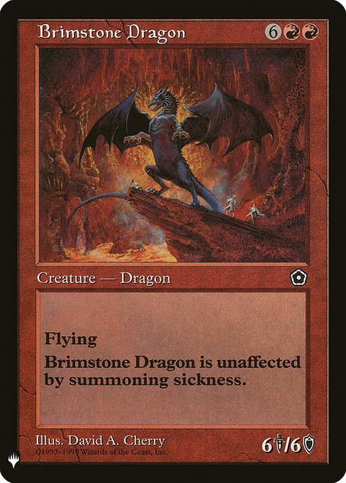 Brimstone Dragon - Nonfoil