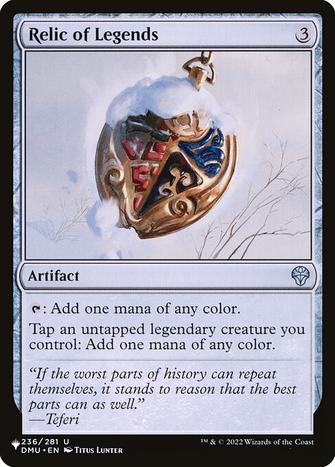 Relic of Legends - Nonfoil