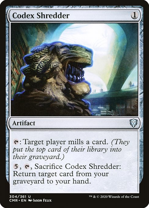 Codex Shredder - Nonfoil