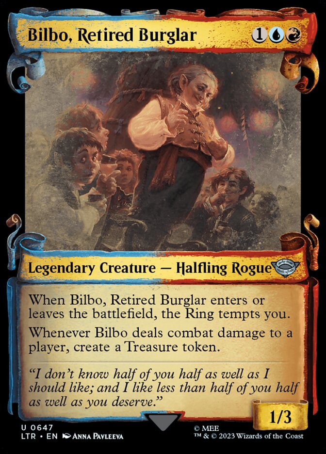Bilbo, Retired Burglar (Showcase)