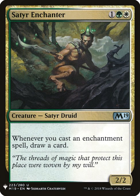 Satyr Enchanter - Nonfoil