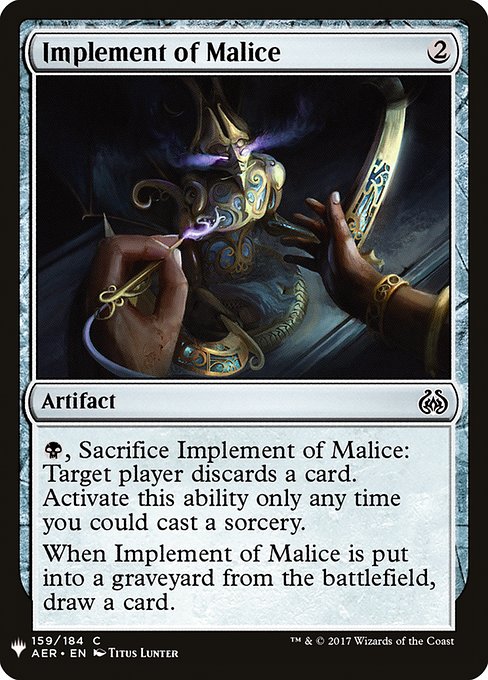 Implement of Malice - Nonfoil