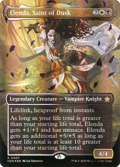 Elenda, Saint of Dusk (Borderless - Mana Foil)