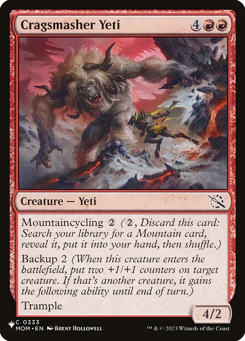 Cragsmasher Yeti - Nonfoil