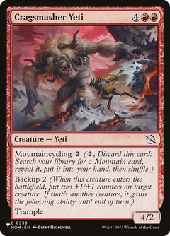 Cragsmasher Yeti (MOM-333)