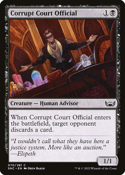 Corrupt Court Official - Nonfoil
