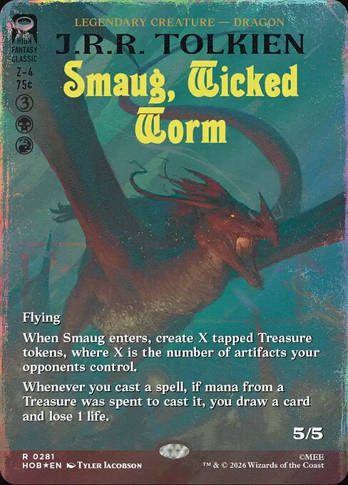 Smaug, Wicked Worm