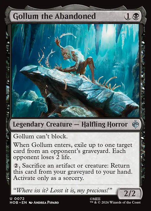 Gollum the Abandoned