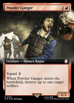 Powder Ganger (Extended Art - Surge Foil)
