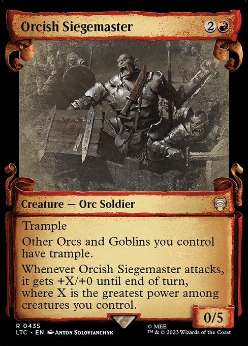 Orcish Siegemaster - Nonfoil