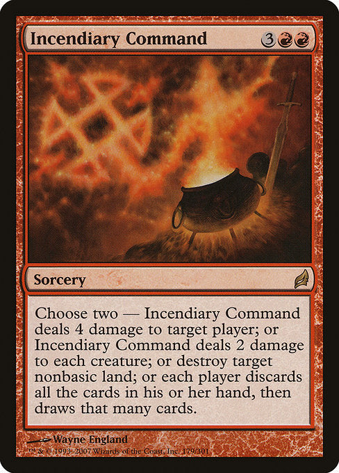 Incendiary Command - Nonfoil