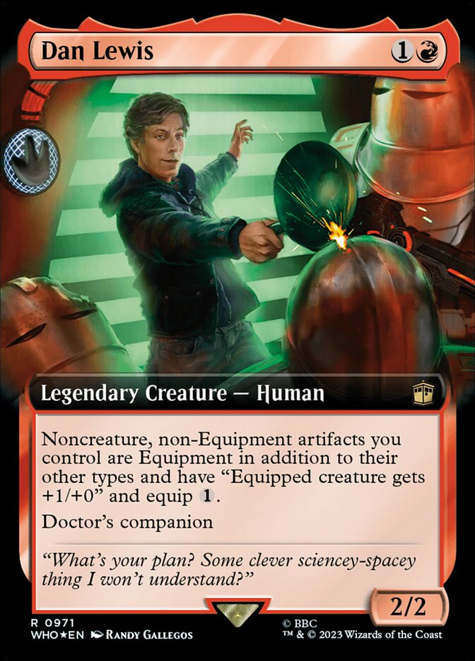 Dan Lewis (Extended Art - Surge Foil)