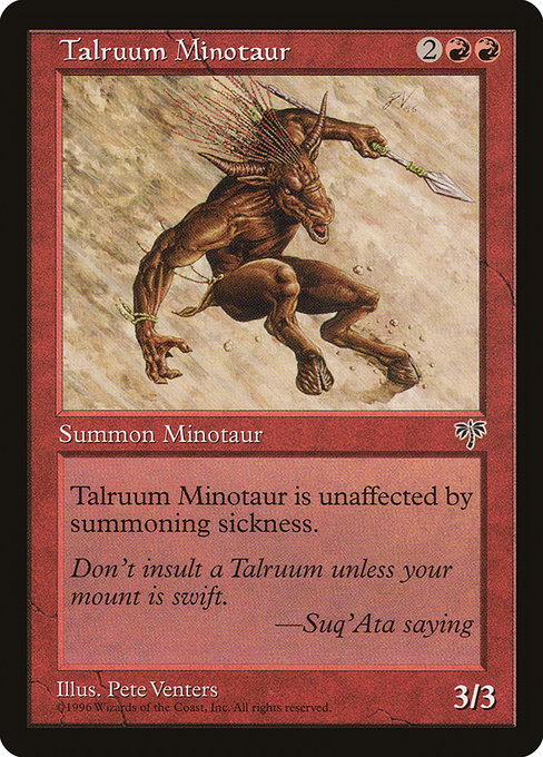 Talruum Minotaur - Nonfoil