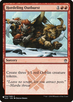 Hordeling Outburst (A25-134)
