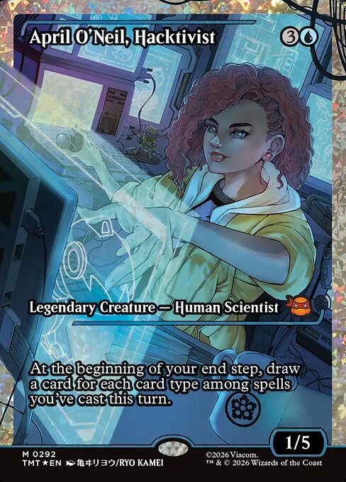 April O'Neil, Hacktivist - Nonfoil