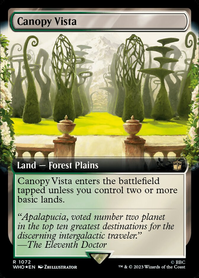 Canopy Vista (Extended Art - Surge Foil)