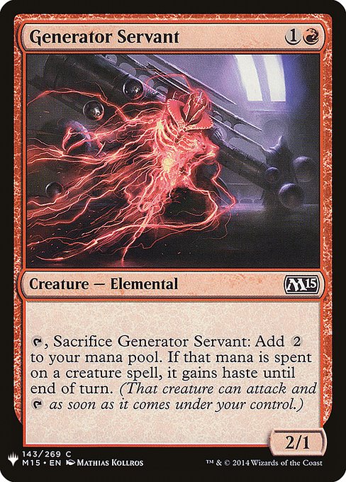 Generator Servant - Nonfoil