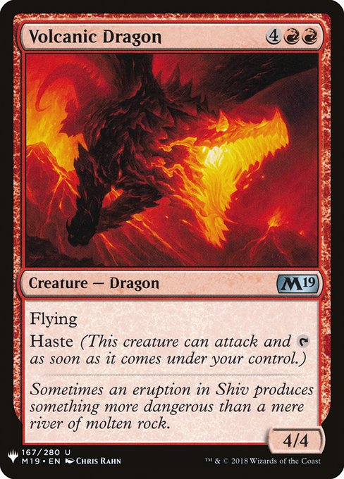 Volcanic Dragon - Nonfoil