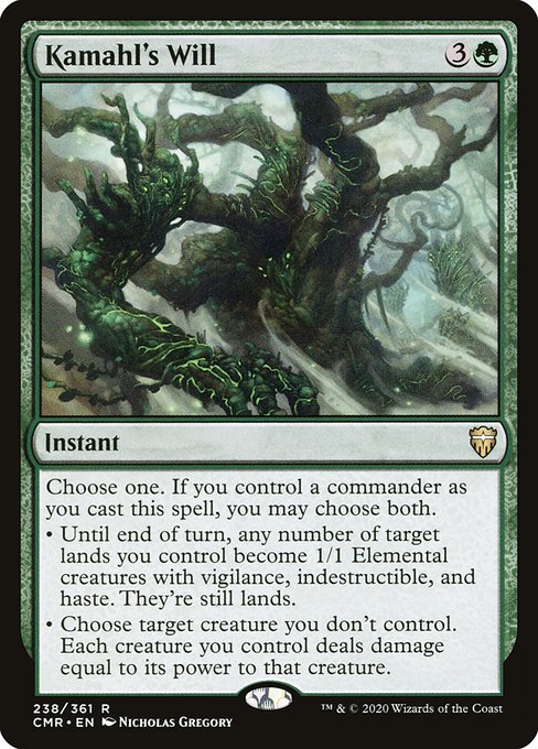 Kamahl's Will - Nonfoil