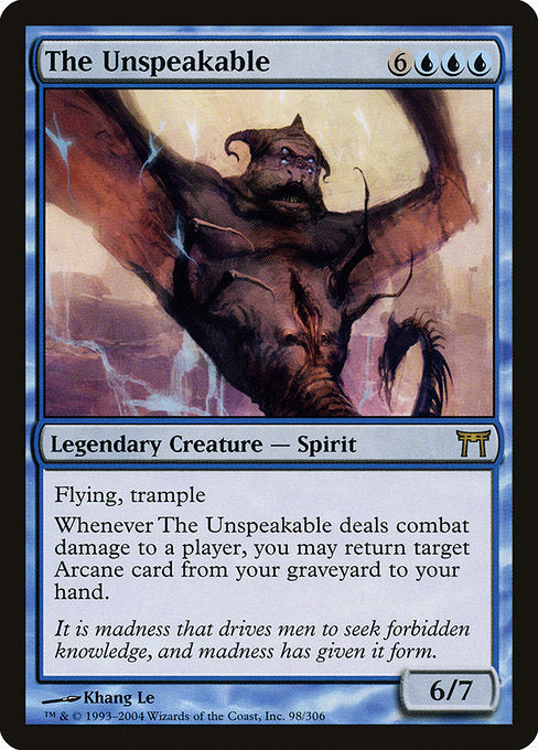 The Unspeakable - Nonfoil