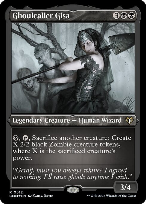Ghoulcaller Gisa - Etched
