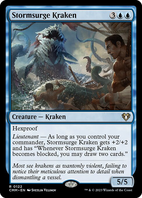 Stormsurge Kraken - Nonfoil