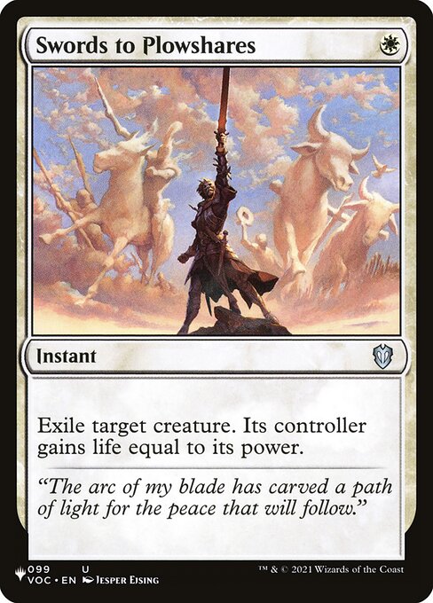 Swords to Plowshares - Nonfoil